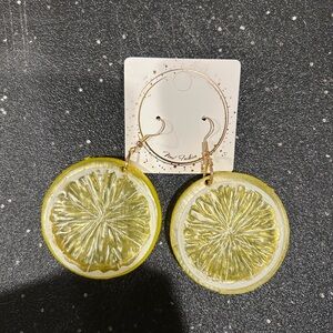 Lemon 🍋 slices earrings